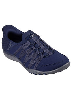 Skechers Breath-Easy Roll-With-Me Bungee Slip-Ins Trainers