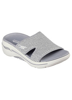 Skechers Grey GO WALK Arch Fit Joyful Sandals