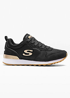 Skechers Leather Lace-Up Trainers