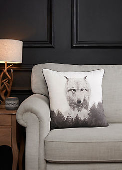 Sleepdown Wolf Panel 45x45cm Cushion