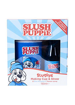 Slush Puppie Making Cup & Original Blue Raspberry Syrup Set