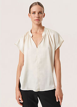 Soaked in Luxury Ioana Short Sleeve Casual Fit Blouse
