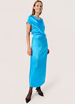 Soaked in Luxury Seleena Short Sleeve Maxi Dress