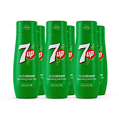 Sodastream 7 Up Flavour Concentrate 440 Ml - Six Pack
