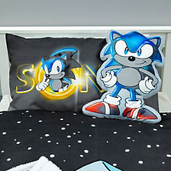 Sonic The Hedgehog Shaped Cushion