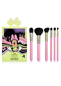 Spectrum x Disney So Much Minnie 6 Piece Makeup Brush Set