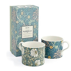 Spode Morris & Co William Morris Set of 2 Mugs in Box