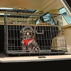 Streetwize 30 Inch Deluxe Slanted Dog Crate - Medium