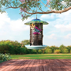 Streetwize Hanging Bird Feeder with Solar LED