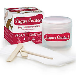 Sugar Coated Leg Hair Removal Wax Kit