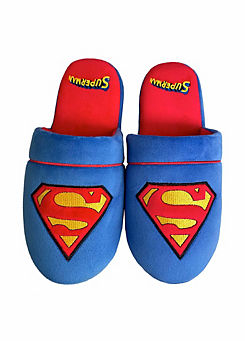 Superman DC Comics Mens Mule Slippers