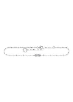 THOMAS SABO 925 Sterling Silver Anklet with Infinity Sign