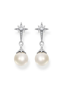 THOMAS SABO Star & Pearl Earrings