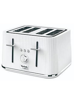 Tefal Loft 4 Slice Toaster - White