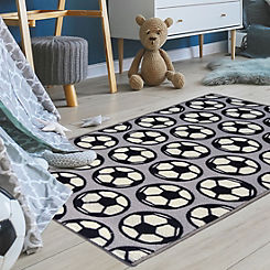 The Homemaker Rugs Collection Printed Football Rug