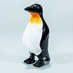 Tilnar Art Recycled Aluminium Emperor Penguin 12cm