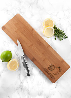 Treat Republic Personalised Gin and Tonic Chopping Board