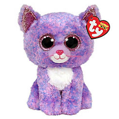 Ty Cassidy Cat - Boo Medium Soft Toy