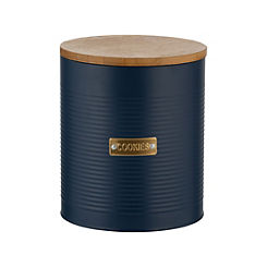 Typhoon Otto Navy Cookie Storage Canister