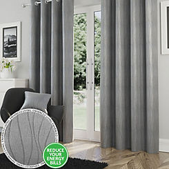 Tyrone Goodwood Thermal Blockout Eyelet Curtains