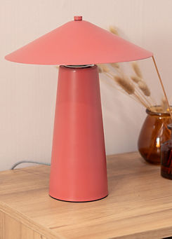 ValueLights Coral Metal Table Lamp