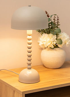 ValueLights Pebble Abstract Dome Table Lamp