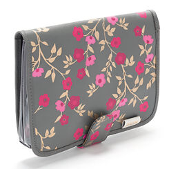 Victoria Green ’Kate’ Hanging Beauty Bag - Blossom Charcoal
