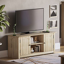 Vida Designs Panama 2 Door 1 Shelf Flat Screen TV Unit