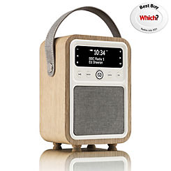 View Quest VQ Portable Monty DAB & DAB+ Digital Radio - Oak