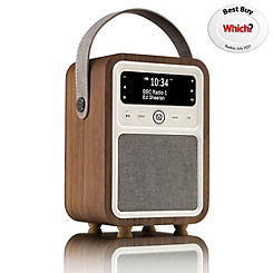 View Quest VQ Portable Monty DAB & DAB+ Digital Radio - Walnut
