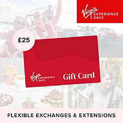 Virgin Experience Days £25 Gift Card