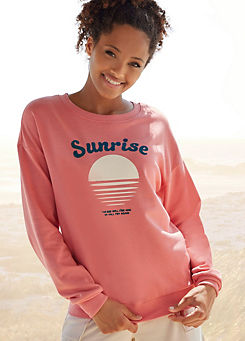 Vivance Sunrise Front Print Sweatshirt