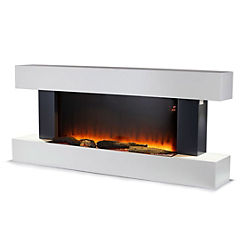 Warmlite Hingham Wall Mounted Fireplace Suite