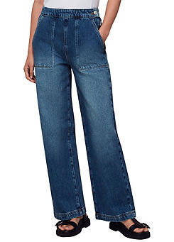 Whistles Authentic Side Zip Jeans