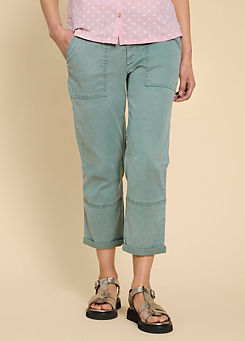 White Stuff Blaire Teal Trousers