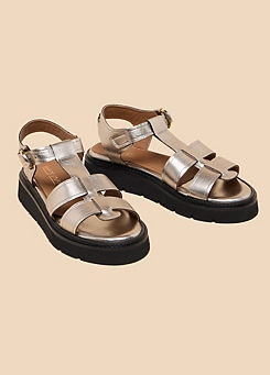 White Stuff Rose Leather Sandals