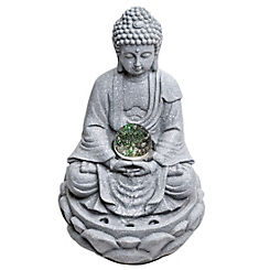 Widdop & Co Buddha Water Feature Colour Changing Mains Operated Light