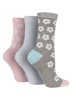 Wild Feet Ladies Pack of 3 Socks