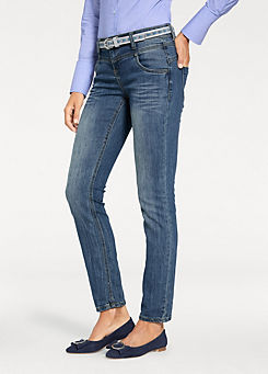 Witt Button-Up Stretch Skinny Jeans