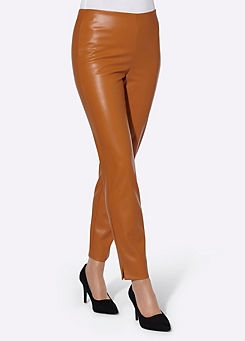 Witt Faux Leather Trousers