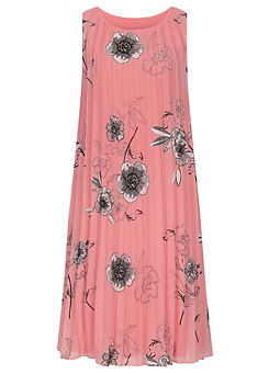 Witt Floral Print Sleeveless Dress