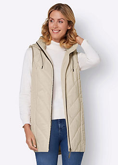 Witt Long Quilted Gilet