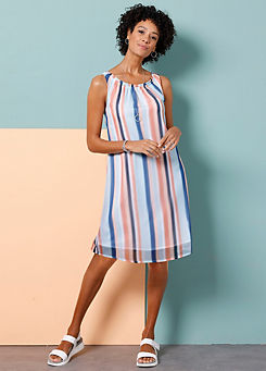 Witt Stripe Sleeveless Summer Dress