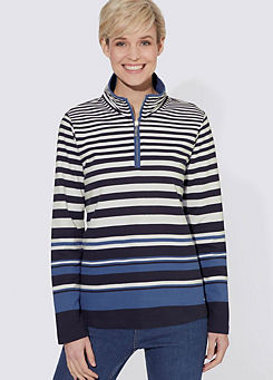 Witt Striped Sweatshirt