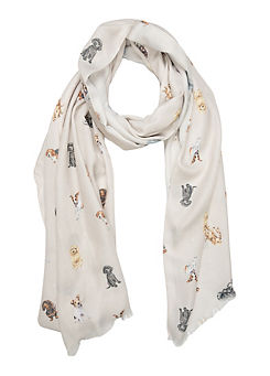 Wrendale A Dogs Life Scarf