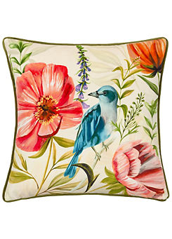 Wylder Nature Nectar Garden Bluebird 43x43cm Cushion