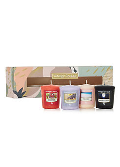 Yankee Candle 4 Candles Votive Gift Set