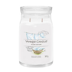 Yankee Candle® Signature Large Jar Clean Cotton