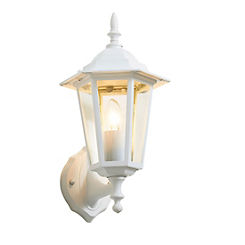 Zink Libourne 1 Light 6 Panel E27 Traditional Outdoor Wall Lantern