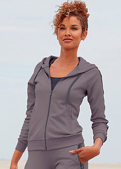 active by LASCANA Hooded Sweat Jacket